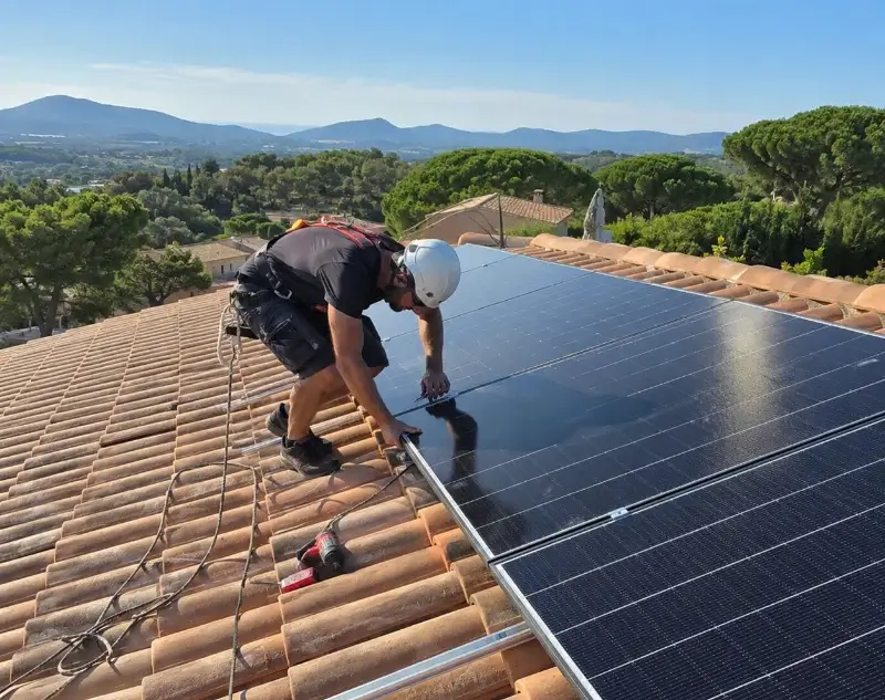 Installateur panneaux solaires Largeasse — pose photovoltaïque sur toiture